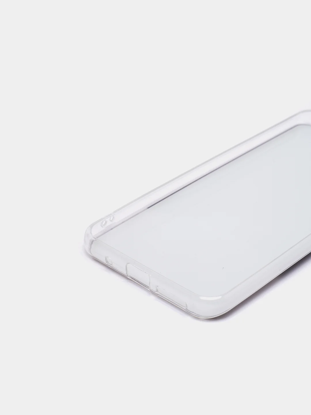 Серебряный силиконовый чехол на Xiaomi Redmi 10 / Сяоми Редми 10 прозрачный с рисунком, защита камеры
