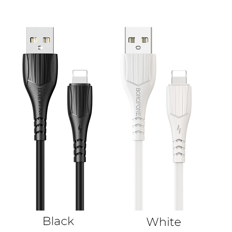 USB-кабель BOROFONE BX37 для зарядки и передачи данных, Lightning/Type-C/Micro, 1 м
