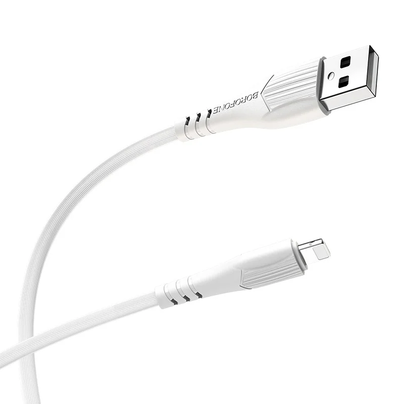 USB-кабель BOROFONE BX37 для зарядки и передачи данных, Lightning/Type-C/Micro, 1 м