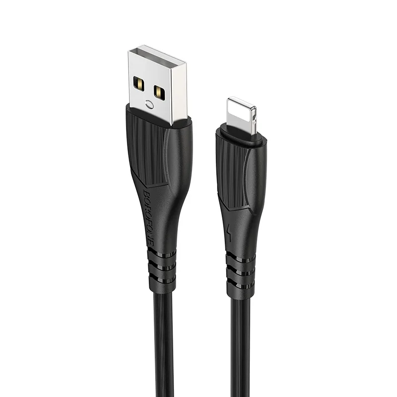 USB-кабель BOROFONE BX37 для зарядки и передачи данных, Lightning/Type-C/Micro, 1 м