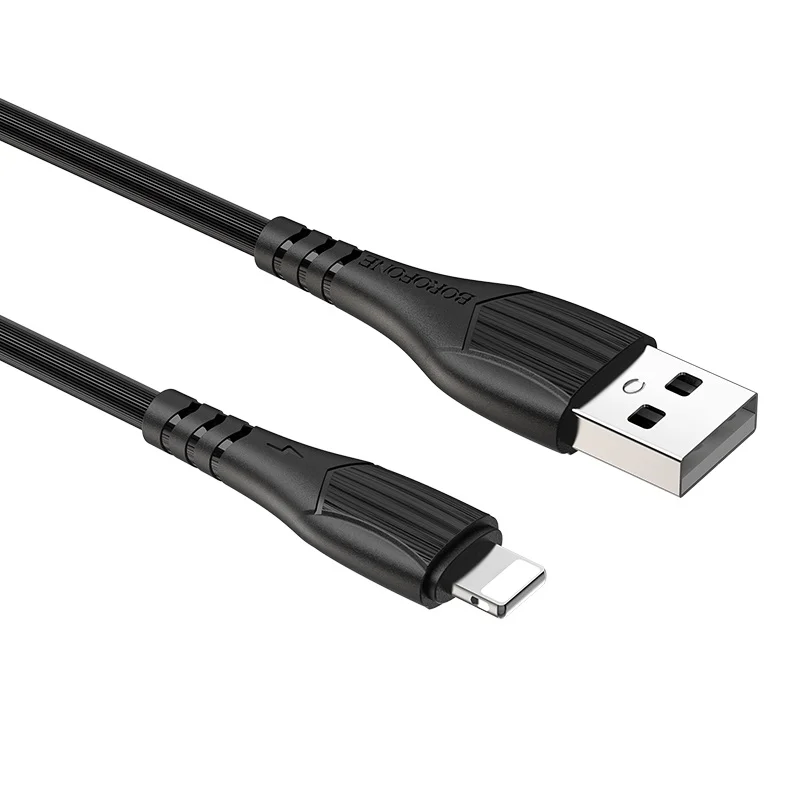 USB-кабель BOROFONE BX37 для зарядки и передачи данных, Lightning/Type-C/Micro, 1 м
