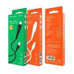 USB-кабель BOROFONE BX37 для зарядки и передачи данных, Lightning/Type-C/Micro, 1 м