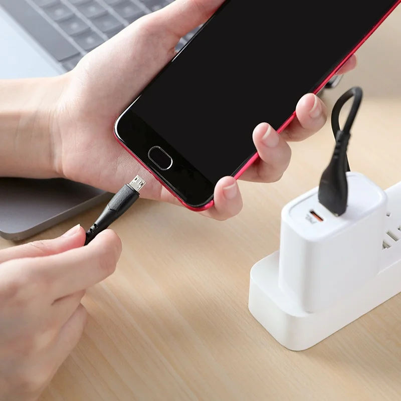 USB-кабель BOROFONE BX37 для зарядки и передачи данных, Lightning/Type-C/Micro, 1 м