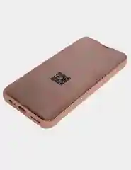Коралловый чехол-книжка с прозрачным окном Samsung A21S, A32, A41