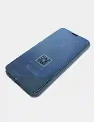 Коралловый чехол-книжка с прозрачным окном Huawei P40/P40 Lite/Y6 2019/P SMART 2021/P30Lite