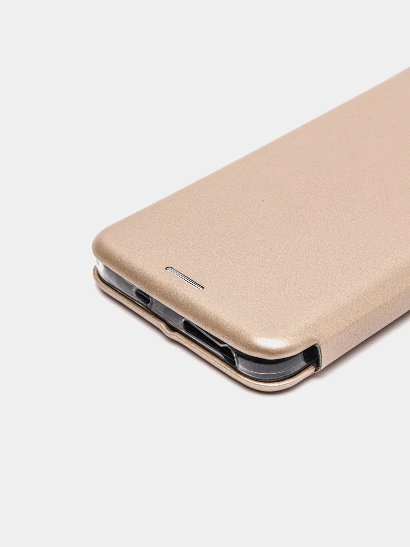 Золотой чехол-книжка Xiaomi Redmi Note 11, 4G