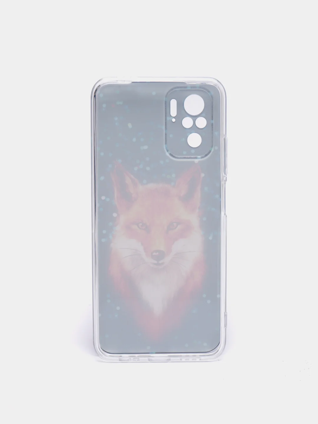 Рыжий чехол на Xiaomi Redmi Note 10/Note 10S/Poco M5s / Сяоми Редми Нот 10/10С с рисунком