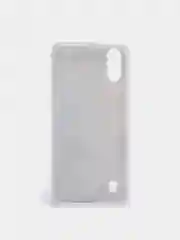 Голубой чехол на ZTE Blade A51 lite/Blade A5 (2020) / ЗТЕ Блэйд А51 Лайт прозрачный, с рисунком