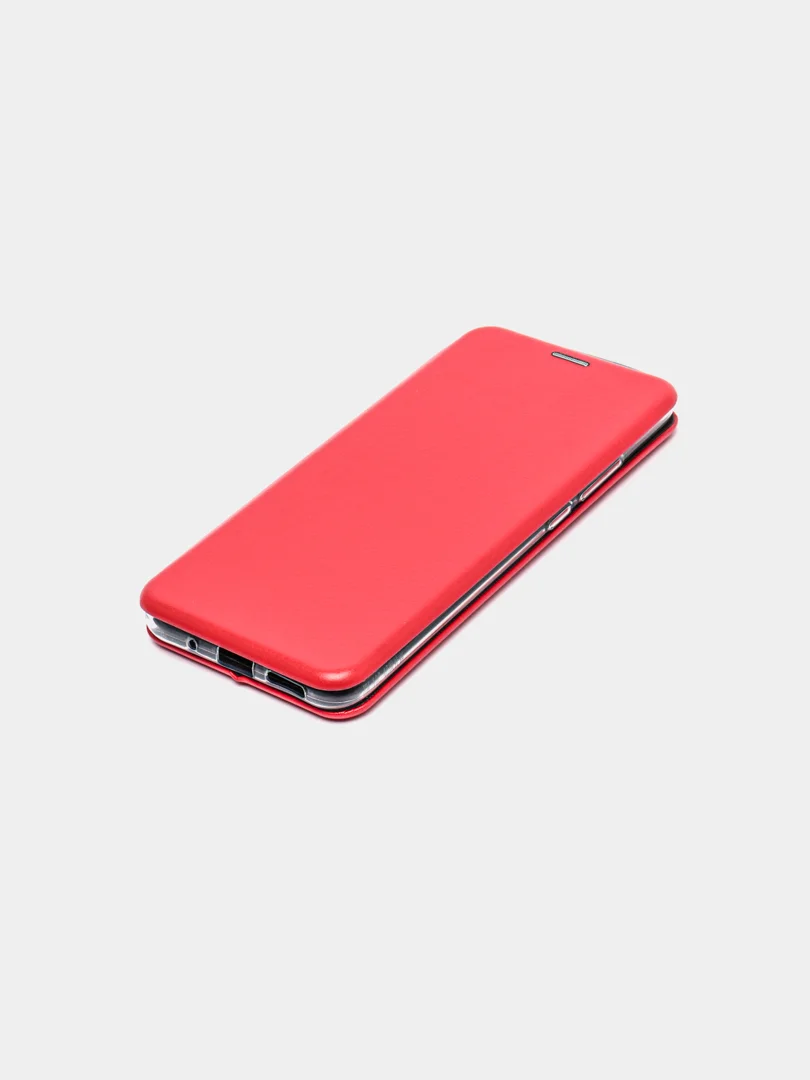 Красный чехол-книжка Xiaomi Redmi 10C