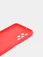 Красный силиконовый чехол для Samsung Galaxy A23, однотонный, с защитой камеры