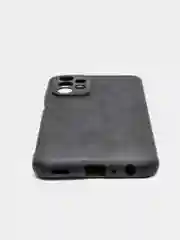 Черный силиконовый чехол для Samsung Galaxy A23, однотонный, с защитой камеры