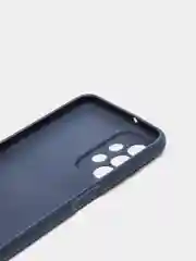 Темно-синий силиконовый чехол для Samsung Galaxy A23, однотонный, с защитой камеры