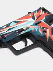 Алый резинкострел пистолет Five-Seven (FN) из кс го / cs go (Буйство Красок), дерево
