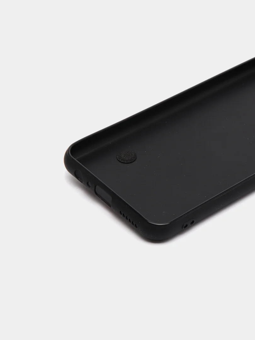 Бежевый силиконовый чехол Honor 9A, с кольцом и ремешком