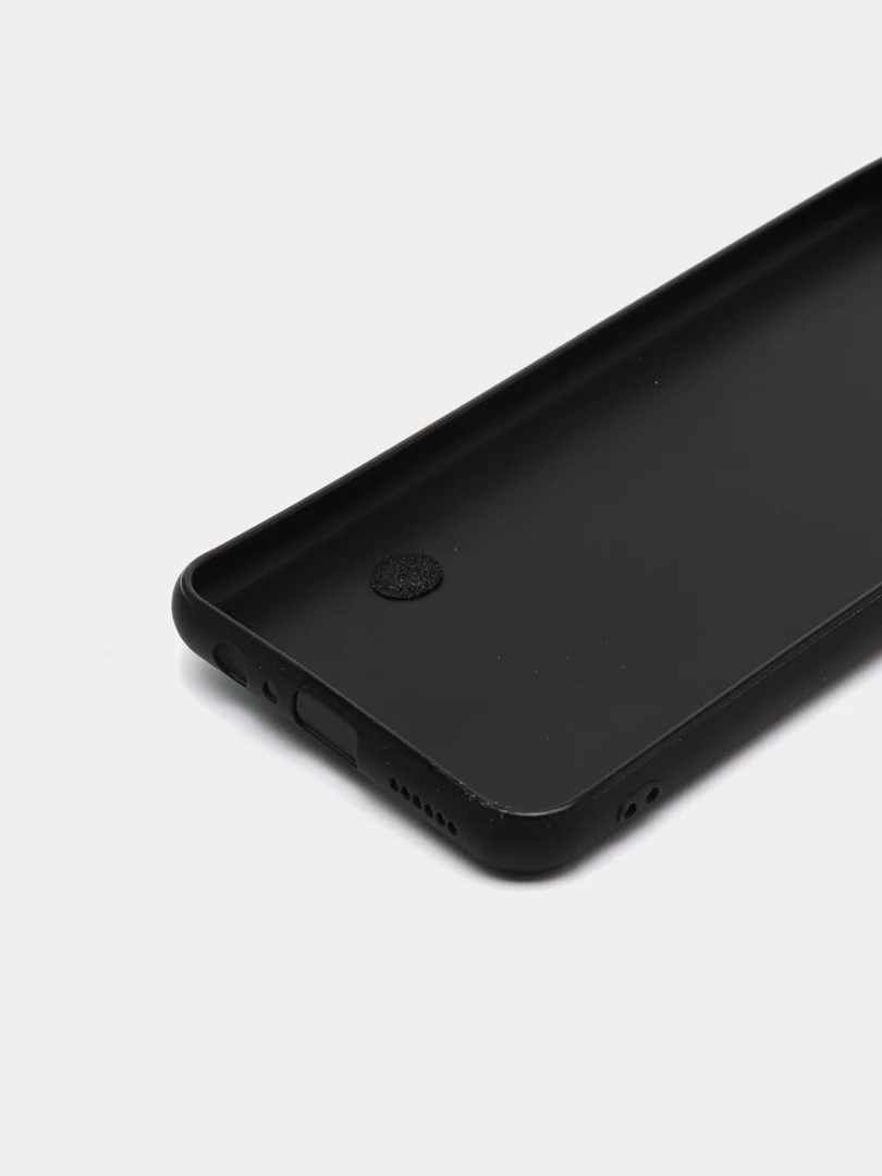 Бирюзовый силиконовый чехол Honor 9A, с кольцом и ремешком
