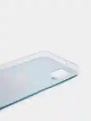 Лазурный чехол на Samsung Galaxy A12/M12 / Самсунг А12/М12 прозрачный, с рисунком, защита камеры