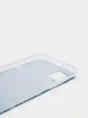 Тёмно-бирюзовый чехол на Samsung Galaxy A12/M12 / Самсунг А12/М12 прозрачный, с рисунком, защита камеры