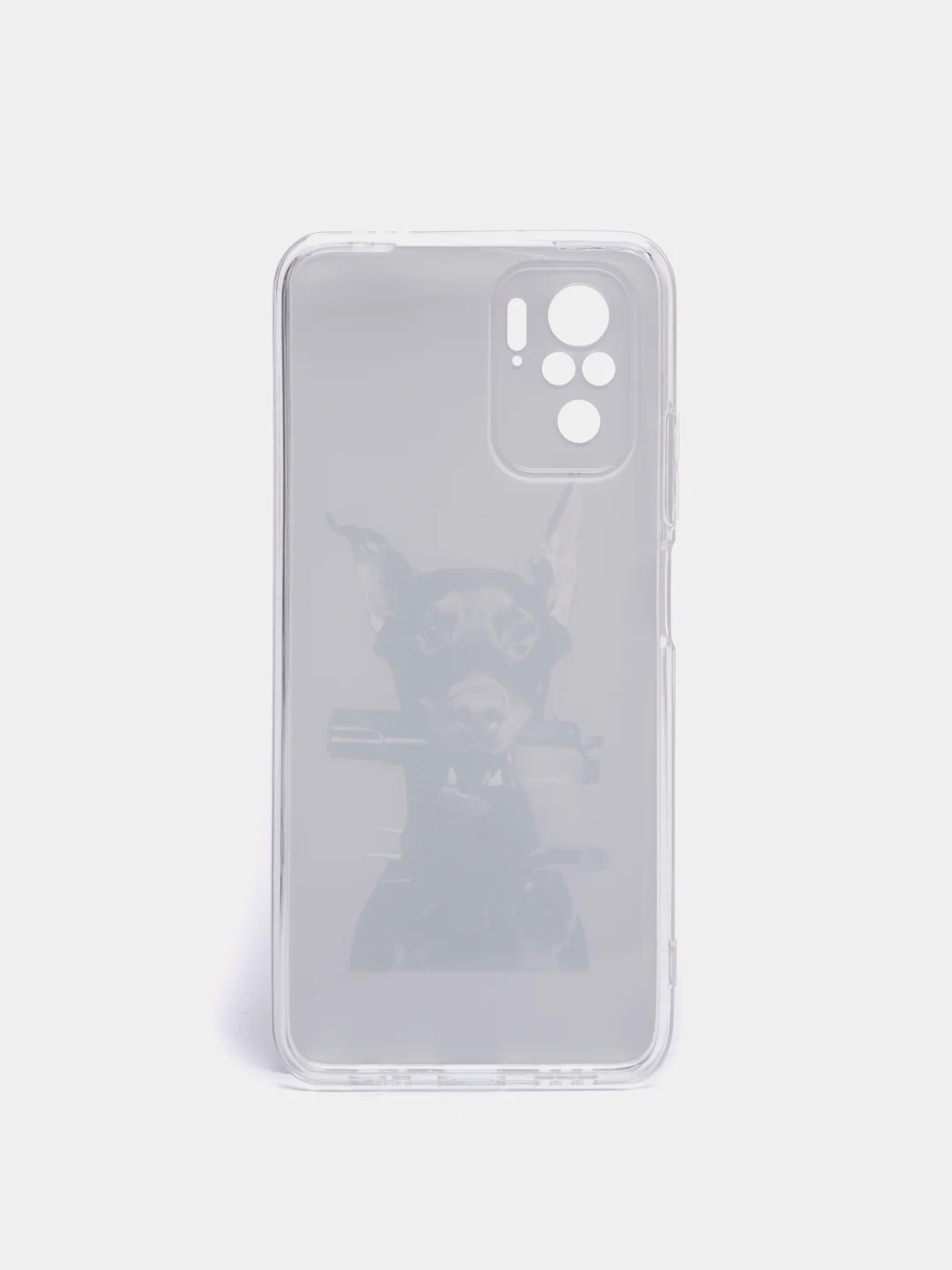 Серый чехол на Xiaomi Redmi Note 10/Note 10S/Poco M5s / Сяоми Редми Нот 10/10С с рисунком