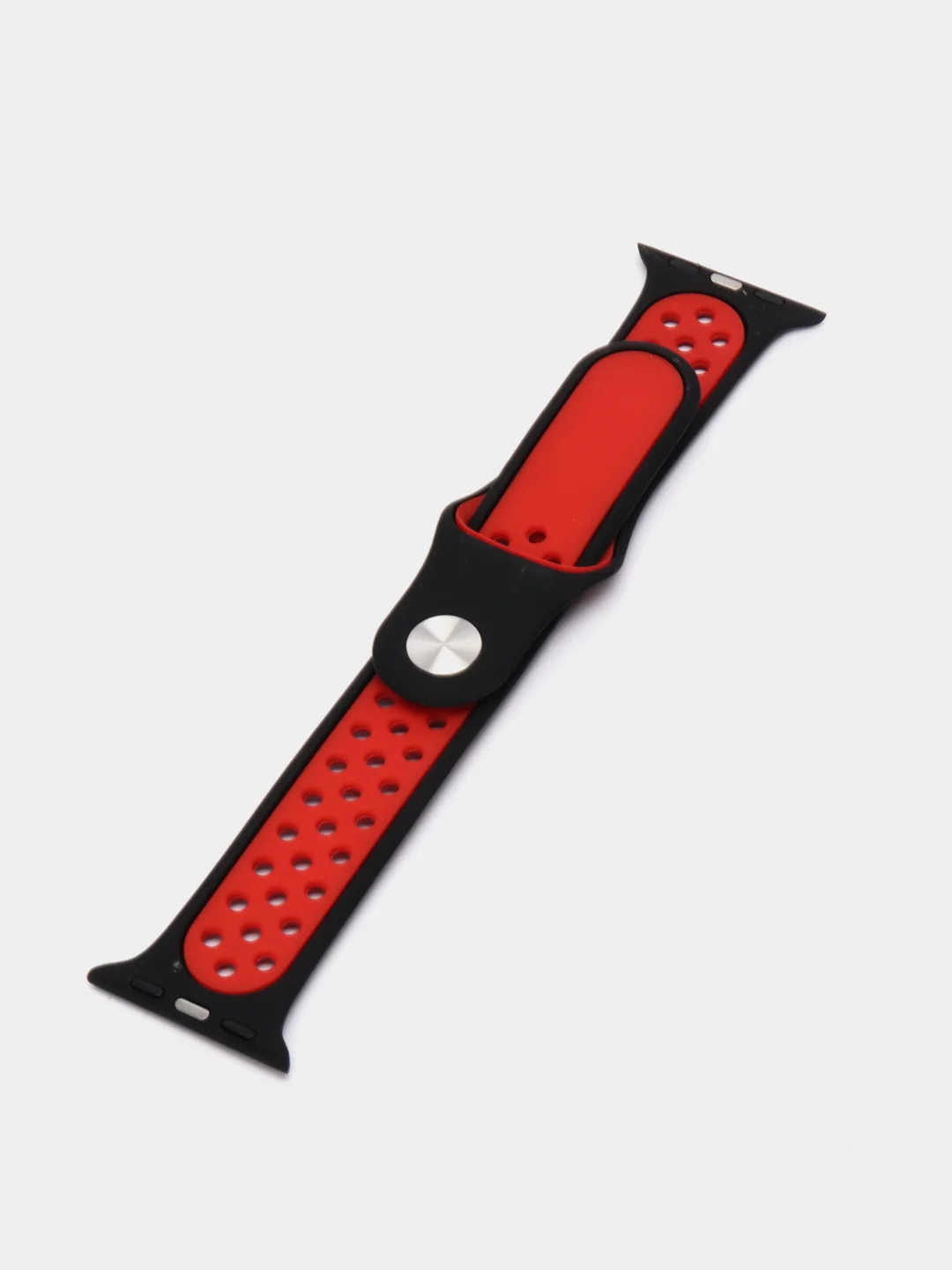 Красный ремешок, бампер и стекло Apple Watch Classic 38 40 42 44 mm Series 1, 2, 3, 4, 5, 6, SE