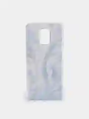 Сиреневый чехол на Xiaomi Redmi Note 9S/9 Pro / Сяоми Редми Нот 9S/9 Про прозрачный, с рисунком