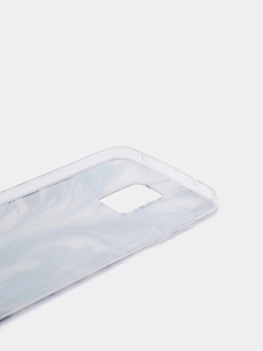 Сиреневый чехол на Xiaomi Redmi Note 9S/9 Pro / Сяоми Редми Нот 9S/9 Про прозрачный, с рисунком