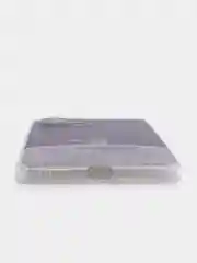 Серебряный силиконовый чехол на Xiaomi Mi 11 Lite/5G NE / Сяоми Ми 11 Лайт прозрачный, с рисунком