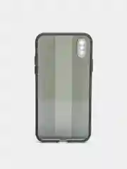 Черный чехол на iPhone X, XS, 1,5 мм Плотный цветной