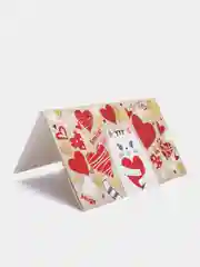 Конверт для денег "Кот и сердечки"