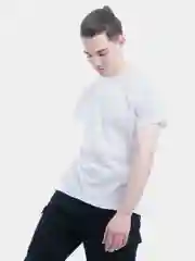 Белый мужская футболка