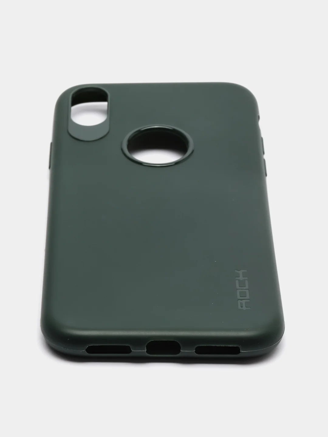 Зеленый чехол силиконовый Rock для iPhone XR / iPhone 11 Pro