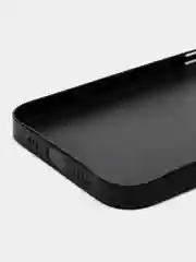 Черный чехол для iPhone 12 пластиковый матовый ультратонкий с защитой камеры