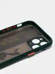 Алый чехол противоударный с защитой камеры с принтом iPhone X/XS / iPhone 11 / iPhone 11 Pro