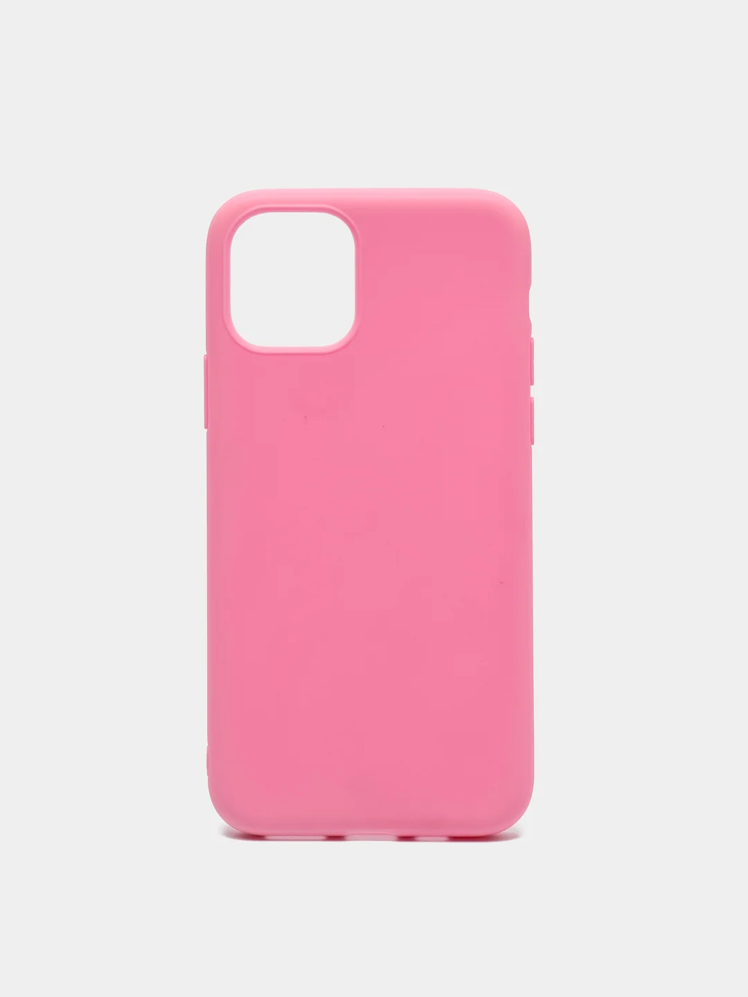 Розовый чехол для iPhone (Айфон) 11 силиконовый, синий