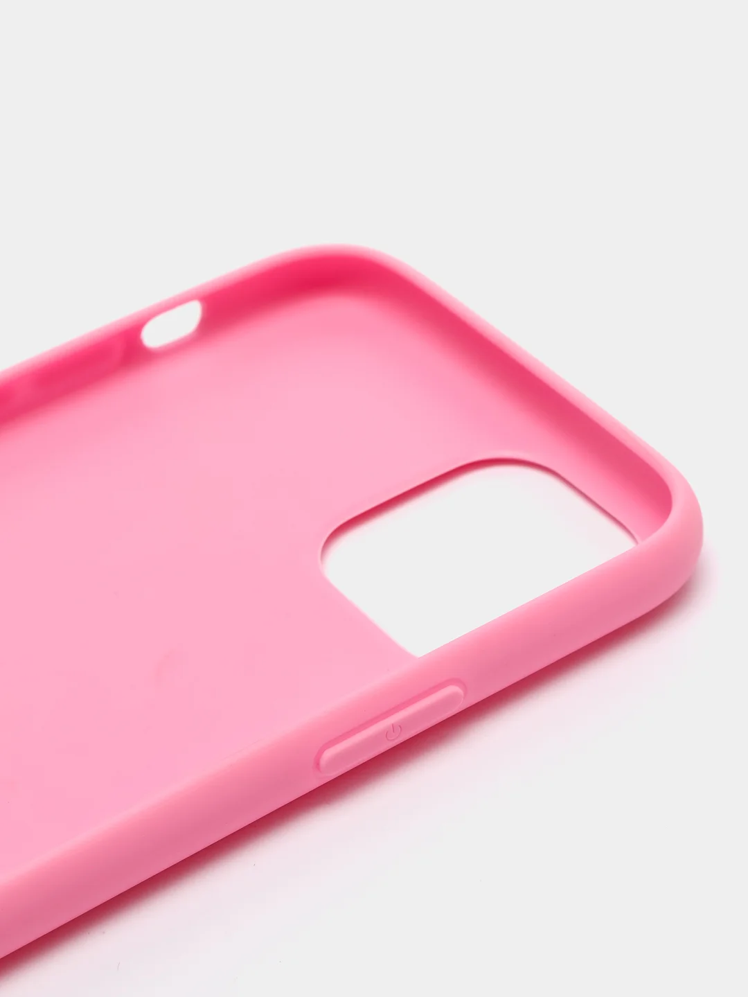 Розовый чехол для iPhone (Айфон) 11 силиконовый, синий