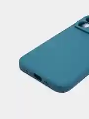 Бирюзовый чехол Silicone Case для iPhone 12, 12 Pro, Max, 12 mini, 13, 13 Pro, Max с защитой камеры