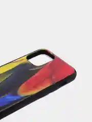 Красный яркий чехол цветные принты картинки для  iPhone 5S SE 6 6S 7 Plus 8 X XS XR 11 Pro Max 12