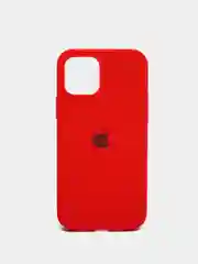 Красный чехол для iPhone 12 / 12 Pro (6.1") Силиконовый