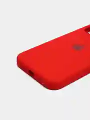Красный чехол для iPhone 12 / 12 Pro (6.1") Силиконовый