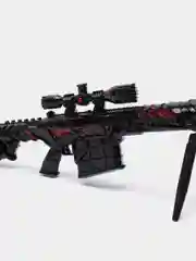Алый модель оружия барретт Barrett M82A1 из CrossFire (Кроссфаер), снайперская винтовка