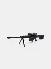 Черный модель оружия барретт Barrett M82A1 из CrossFire (Кроссфаер), снайперская винтовка