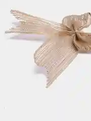 Карамельный бант из джута, декоративный