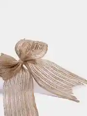 Карамельный бант из джута, декоративный