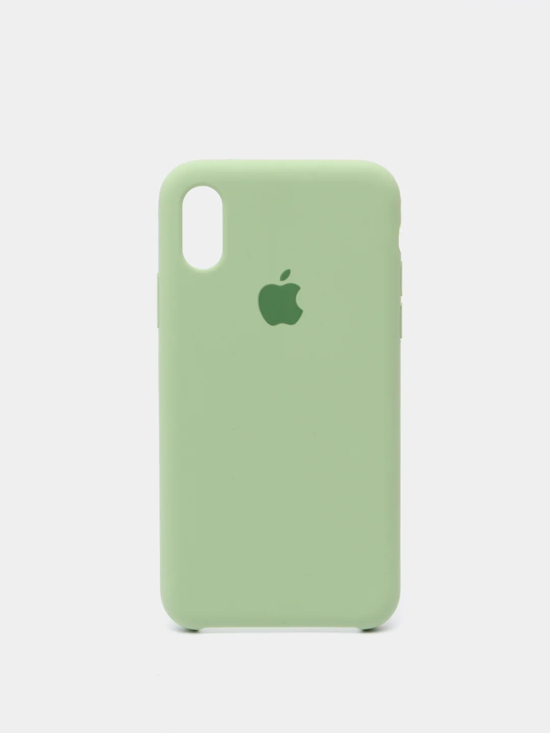 Мятный чехол Silicone Case ( Чехол силиконовый ) для iPhone X