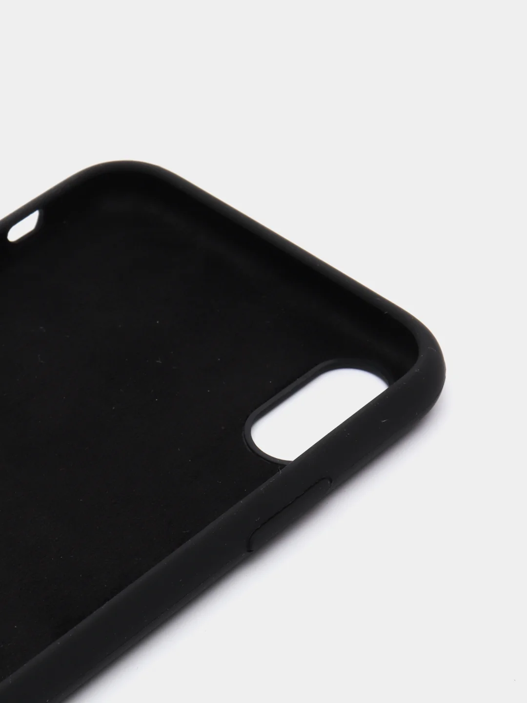 Черный чехол Silicone Case ( Чехол силиконовый ) для iPhone X