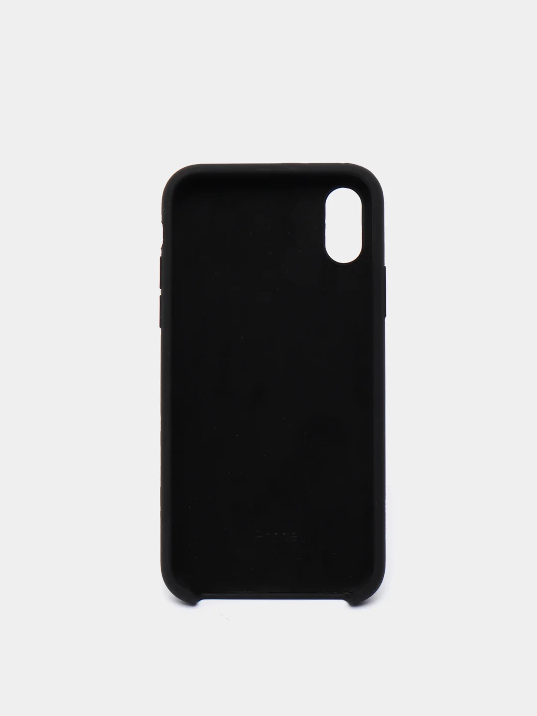 Черный чехол Silicone Case ( Чехол силиконовый ) для iPhone X