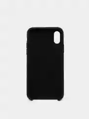 Черный чехол Silicone Case ( Чехол силиконовый ) для iPhone X