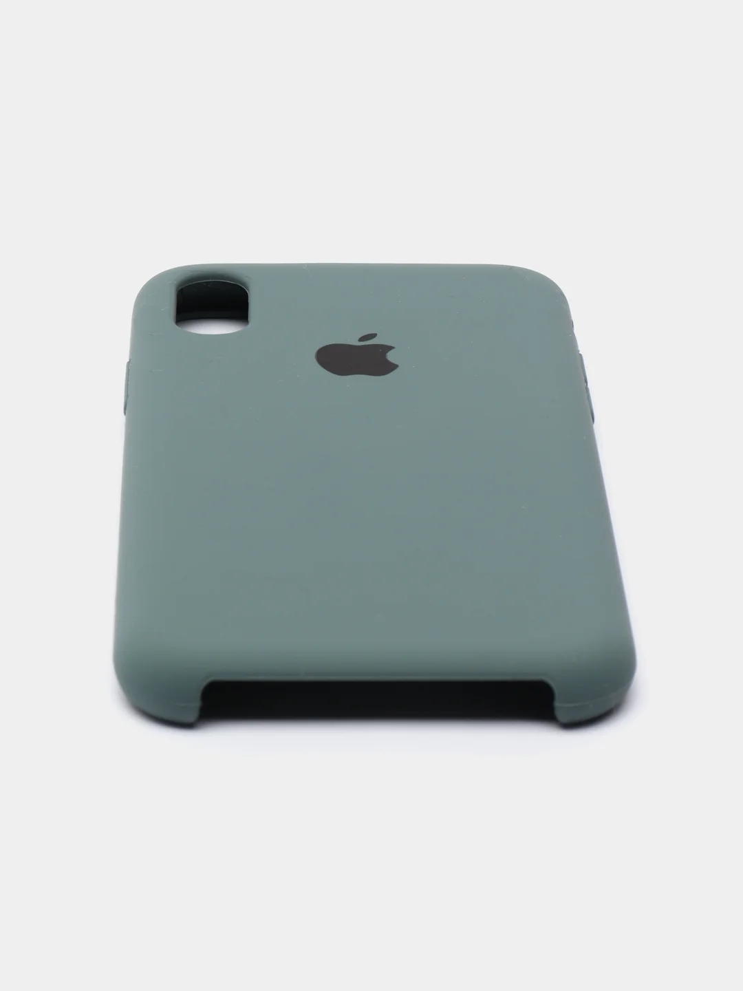 Приглушённый хаки чехол Silicone Case ( Чехол силиконовый ) для iPhone XS / XS MAX