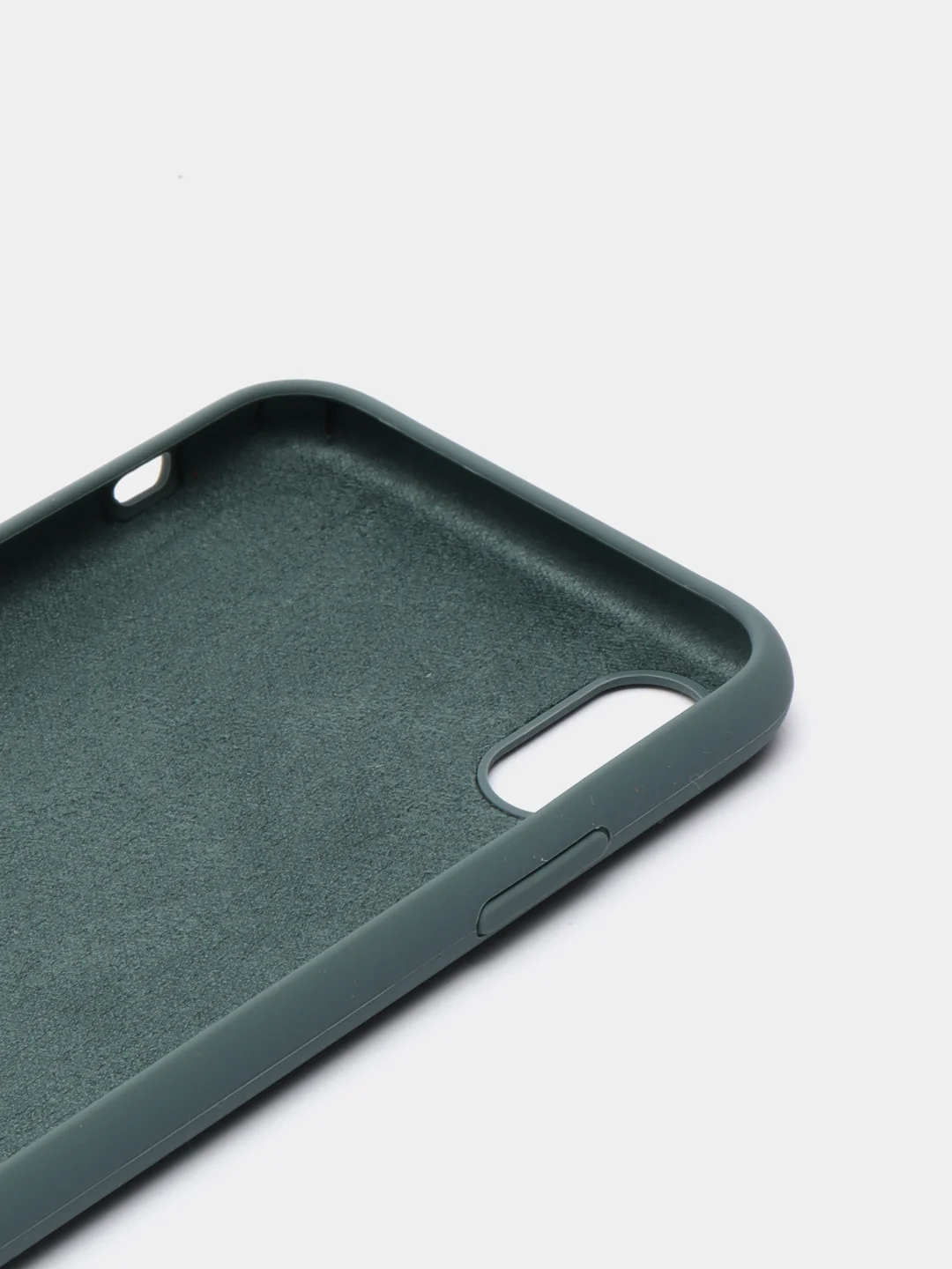 Приглушённый хаки чехол Silicone Case ( Чехол силиконовый ) для iPhone XS / XS MAX