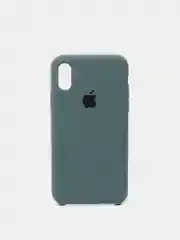 Приглушённый хаки чехол Silicone Case ( Чехол силиконовый ) для iPhone XS / XS MAX