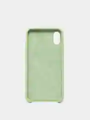 Салатовый чехол Silicone Case ( Чехол силиконовый ) для iPhone X